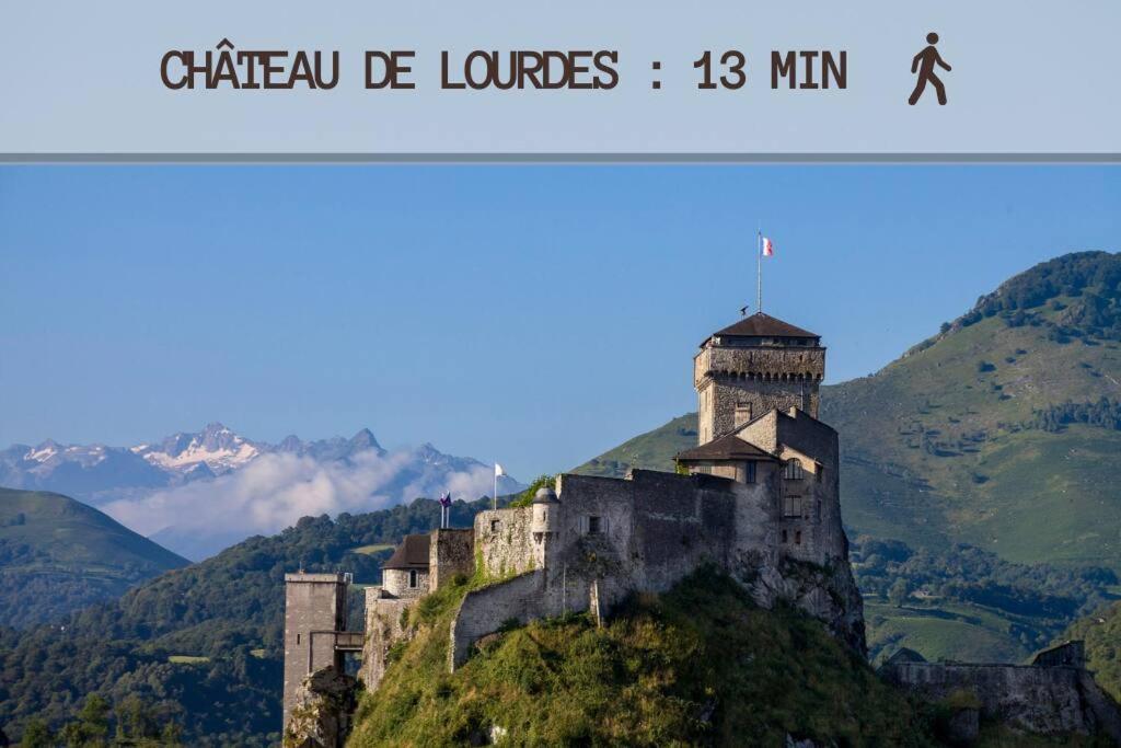 Le Jeanne 4/6 Couchages, Wifi, Sanctuaire Lägenhet Lourdes Exteriör bild